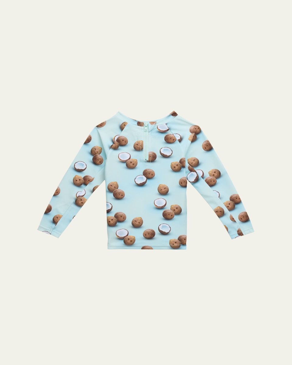 Boy's Nemo Long-Sleeve Rashguard Swim Top, Size 3